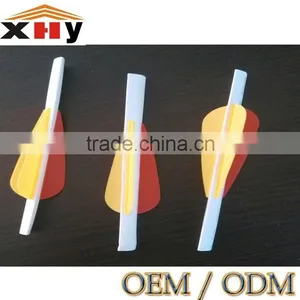 Rapidly Stick Fletching Feathers on Arrows for Archery Suitable for Use Fiberglass Carbon thumbnail-1