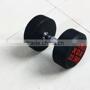 Crossfit Gym Basic Equipment Rubber Coated Dumbbell thumbnail-5