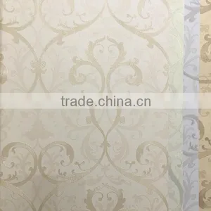 Vinyl Wallpaper With Beautiful Pear Gloss European Flowers thumbnail-3