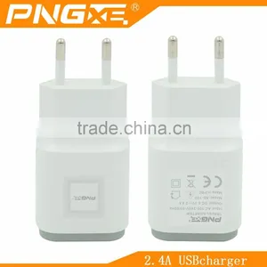 Newest OEM 5v 2.1a Two Usb Port Slim Micro Usb Wall Charger for Samsung Wall Charger thumbnail-3