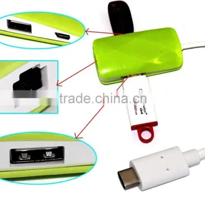 Hot Sales!New Usb to 2 Port Usb Hub+ 1 Port 10/100/1000Mbps RJ45 Gigabit Ethernet Lan Adapter + Usb 3.1 Type c Hub thumbnail-6