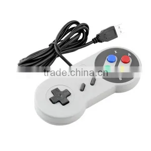 Plastic USB Controller Gaming Gamer JoyStick Joypad For NES Windows PC for MAC Computer Accessories Video Games thumbnail-1