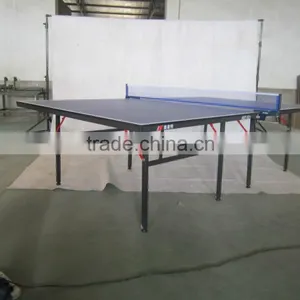 15mm Single Folding Table With Metal Frame Table Tennis Table thumbnail-2