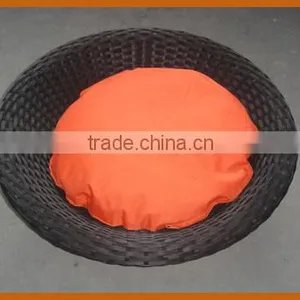 2016 Rattan Pet Furniture Cat Wicker Daybed With Cushion thumbnail-1
