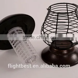 Newest,Stainless Steel Solar Mosquito Killer Lamp With 2 LED for Outdoor Lighting To Madrid Spain thumbnail-1
