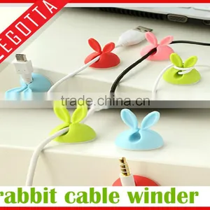 Wholesale Eco-friendly Silicone Innovative New Cable Clip Promotional thumbnail-2