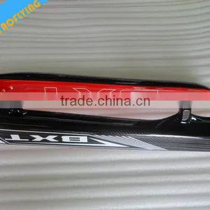 Full Carbon Fiber Red Glossy Carbon Road Bicycle Fork 700C 29er Carbon Bicycle Fork for Racing thumbnail-1