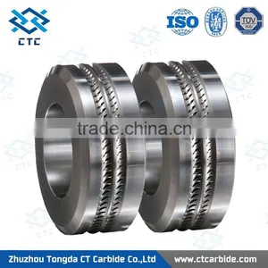 Tungsten Carbide Carbide Rolls ,tungsten Carbide Roll, Carbide Roll Ring in Concrete Reinforcing Pipes thumbnail-1