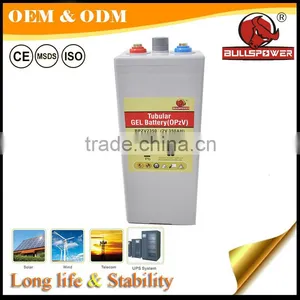 20 Years Design Life High Power Cycles 2V 1000ah OPZV Gel Solar Battery thumbnail-3