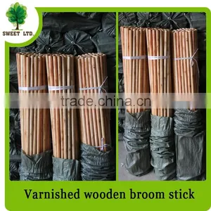 2016 Factory Price Varnished Wood Stick/Wooden Brush Handle for Sweeping Tools thumbnail-6
