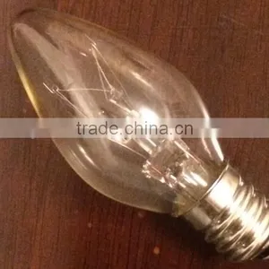 C7 Incandescent Bulb/Light Bulb 7W/10W/15W Clear E12/E14 thumbnail-1