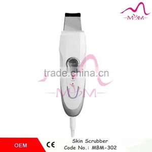 Portable Facial Skin Scrubber Beauty Machine Portable Skin Scrubber Ultrasonic Face Scrubber thumbnail-1