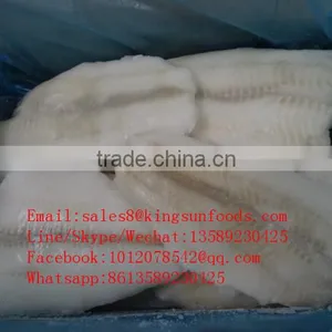 High Quality Light Salted Seafood Fish Saithe Fillet on Sale thumbnail-1