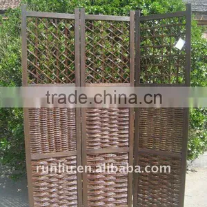 Wicker Hurdle Garden Gate thumbnail-1
