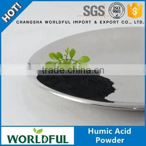 Water Soluble Humic Acid Fertilizer, Powder State Humic Acid From Leonardite Sourcing thumbnail-1
