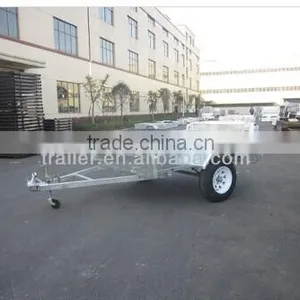 2016 Australia Hot Sales!!! 9x5ft High Quality Hot Dipped Galvanized Single Axle Heavy Duty Fully Welded Box Trailer thumbnail-3
