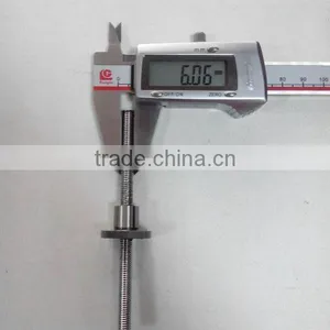 1mm Pitch 1mm Thread Starts Stainless Steel Ball-Screws 0601 thumbnail-1