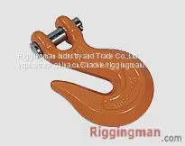 CLEVIS GRAB HOOK,self Colored or Zinc Plated or Color Coated thumbnail-1