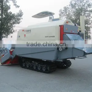 4lZ-4.0Z Full Feed Rice & Wheat Combine Harvester Big Tank thumbnail-1