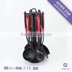 0900024 High Quality 7pcs Nylon Kitchenware Set With Holder thumbnail-1