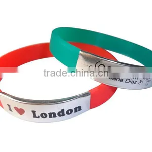 Vogue Unisex Silicone Health Bracelet Ladies Bracelet Models His and Hers Bracelets Gift thumbnail-1