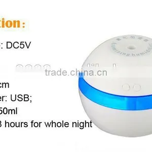 Water Bottle Room Ultrasonic Humidifier With Night Lamp thumbnail-5