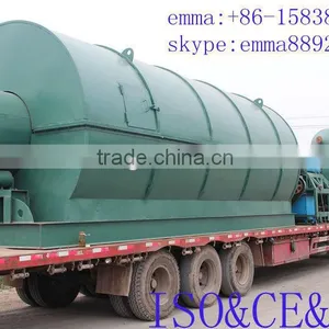 Doing 5/6/8/10T Waste Tire and Plastic Pyrolysis Machine thumbnail-3