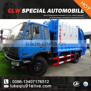 DongFeng 145 4*2 Garbage Compactor Truck for Sale thumbnail-1