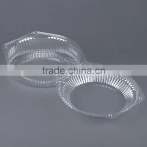 OEM Round Hinged Clamshell Cheesecake Containers thumbnail-6