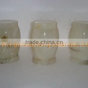 NICE & SHINE Hot Sale Popular URNS ONYX MARBLE HANDICRAFTS thumbnail-6