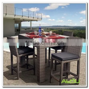 Audu Wicker Indoor Cheap Resort Elegant Bar Furniture thumbnail-1