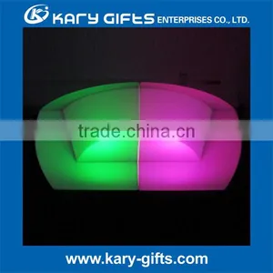 Outdoor Illuminated LED Bar Sofa Chairs/LED Bar Furniture Sets thumbnail-6