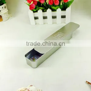 Nice Gift Factory Price Round Metal Tin Pen Holder thumbnail-1