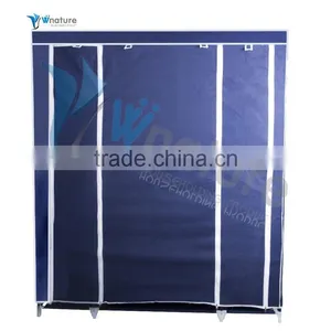 Folding Fabric Wardrobe, Portable Wardrobe for Bedroom,canvan Wardrobe thumbnail-2