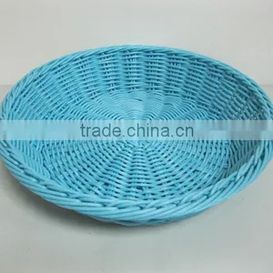 Washable pp Plastic Rattan Bread Basket thumbnail-1