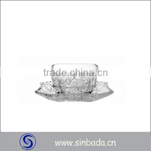 2014 Wholesale Glass Tea Cup and Saucer Sets thumbnail-1
