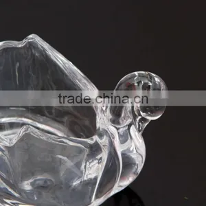 With 10 Years Experience Factory Offer Wholesale Glass Swan Shape Home Decoration Items thumbnail-4