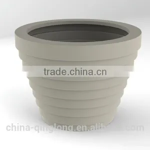 Round Shape Flower Pots & Planters thumbnail-1