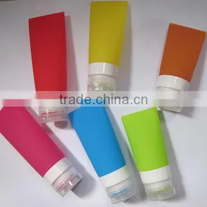 Squeezable Silicone Containers For Liquids Refillable Travel Bottles thumbnail-2