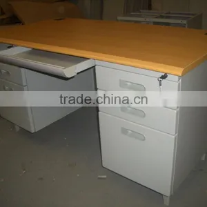 Steel Wood Office Furniture Office Desk Study Table Computer Desk thumbnail-3