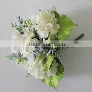 Wedding White Rose Flowers/luxury Bouquet Rose/artificial Rose Flores thumbnail-3
