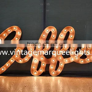 Illuminated Metal Letters for Wedding thumbnail-3