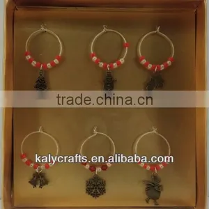Promotion Item Christmas Wine Charms thumbnail-1