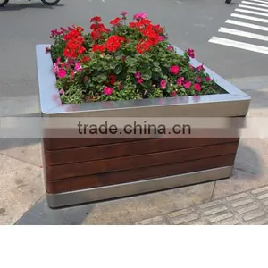 Arlau Outdoor Wood Garden Planter thumbnail-4