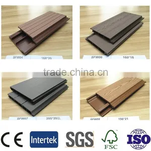 Easy Installed Wpc Wall Panel, Popular Exterior Wall Decoration, Wpc Outdoor, Wpc Decking, Flooring From China, Hot Sale. thumbnail-4