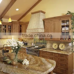 High Quality Yellow Antique Countertop & Kitchen Countertops On Sale With Low Price thumbnail-1