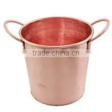 Copper Plated Shiny Wine Bucket thumbnail-1