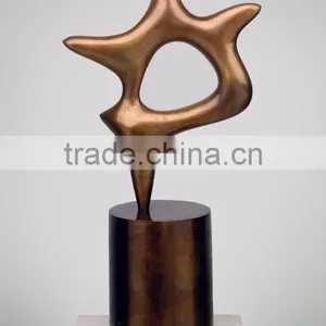 Copper Plated Metal Antique Sculpture thumbnail-1