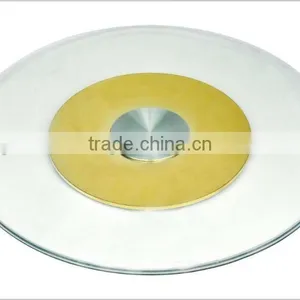 Tempered Glass Lazy Susan Turntable thumbnail-1