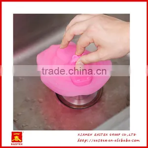 Cute Hippo Design Silica Gel Deodorant Cover for Floor Drain thumbnail-1